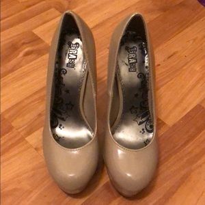 Nude 6 inch heels